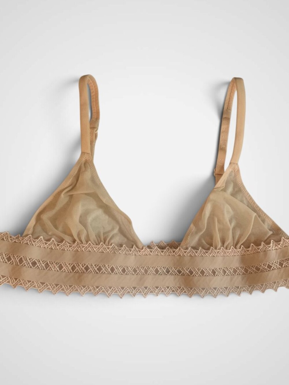 La Perla soft cup pale pink bralet, Size 34B